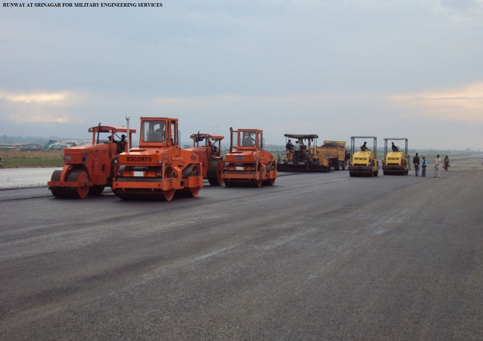 Runway at Srinagar for MES